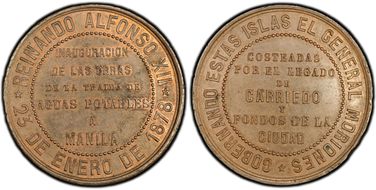 1878 Medal Honeycutt-25a AE MS63