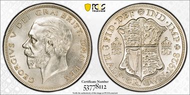 1928 1/2 Cr S-4037 MS63