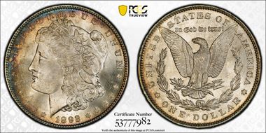 1892 $1 MS65+