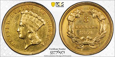 1854 $3 N1