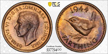 1944 1/4D S-4116 MS64RB