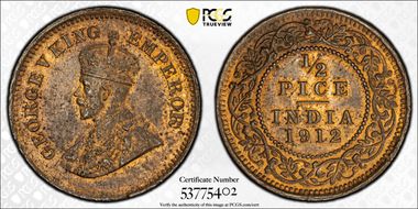 1912(C) 1/2 Pc SW-8.390 MS63BN