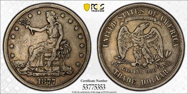 1877 T$1 VF25