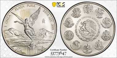 2016-Mo Onza Libertad Ag MS65