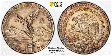 2001-Mo 1/4 oz Libertad Ag MS68