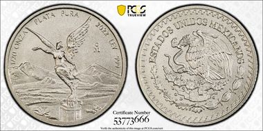 2022-Mo 1/20 oz Libertad Ag MS69