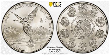 2010-Mo Onza Libertad Ag MS66