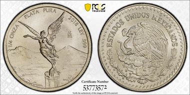 2018-Mo 1/4 oz Libertad Ag MS68