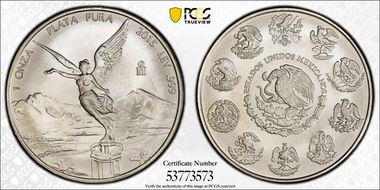 2015-Mo Onza Libertad Ag MS67