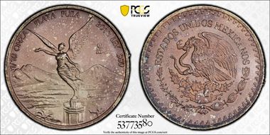 2013-Mo 1/10 oz Libertad Ag MS68
