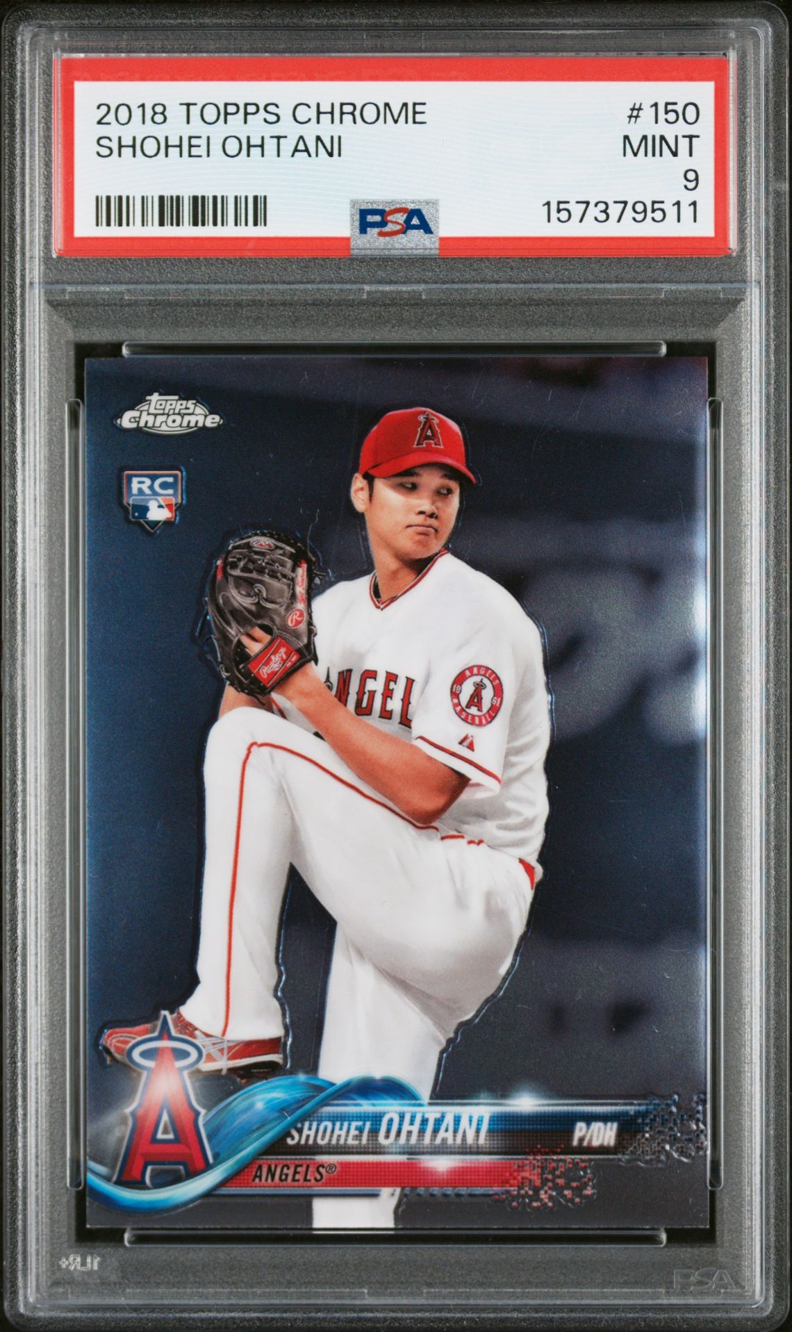 OHTANI TOPPS CHROME 2018