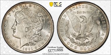 1891-S $1 MS61