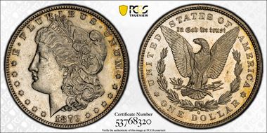 1879-O $1 AU55
