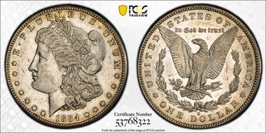 1884-S $1 N1