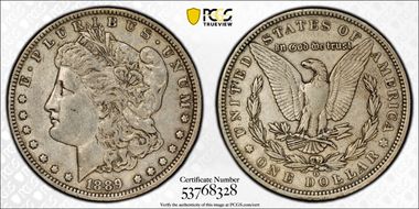 1889-O $1 XF45