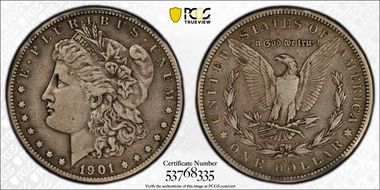 1901-S $1 VF35
