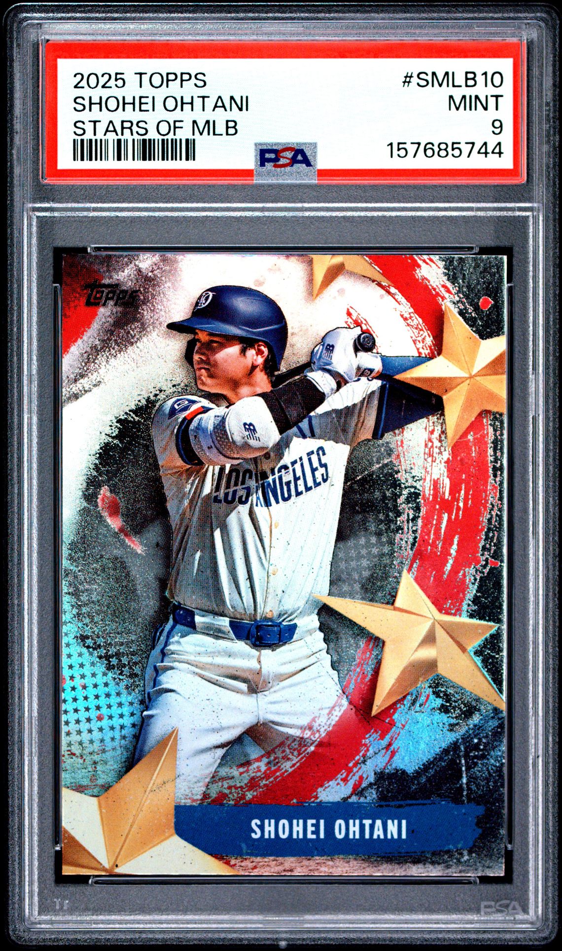 2025 Topps Stars Of Mlb Shohei Ohtani #Smlb10 Mint 9 front