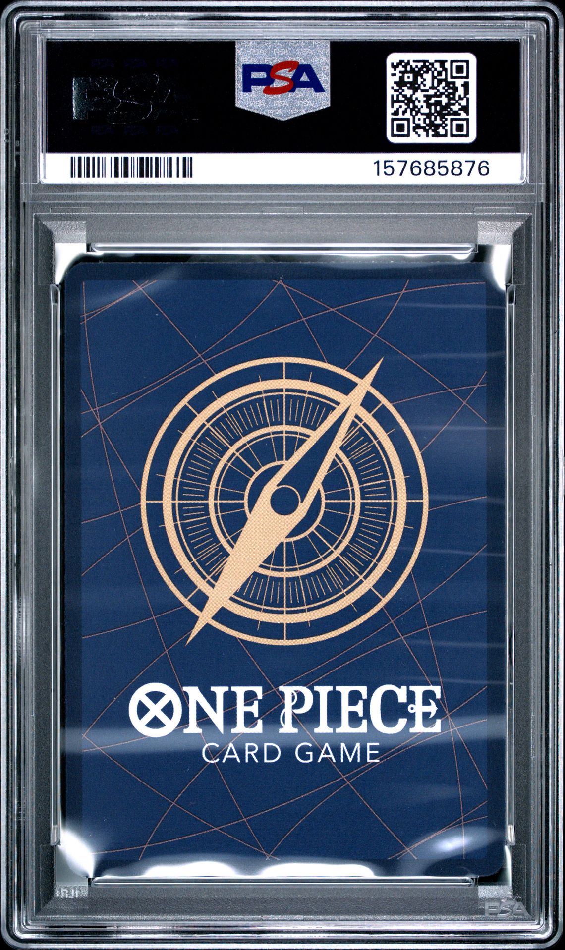2025 One Piece Op10-Royal Blood Monkey D. Luffy #118 Gem Mt 10 back view - PSA certificate #157685876