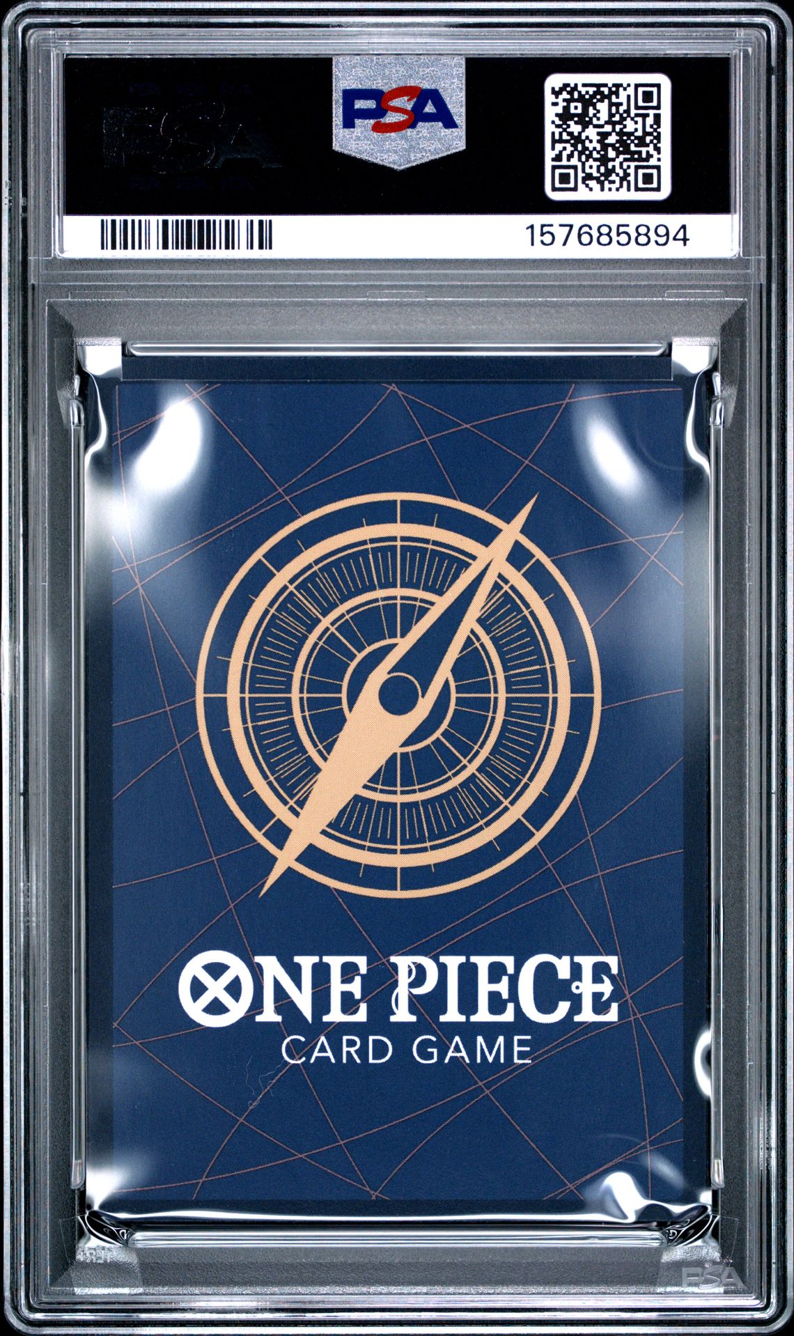 2024 ONE PIECE OP08-TWO LEGENDS MONKEY D. LUFFY TREASURE RARE 109 GEM MT 10 back