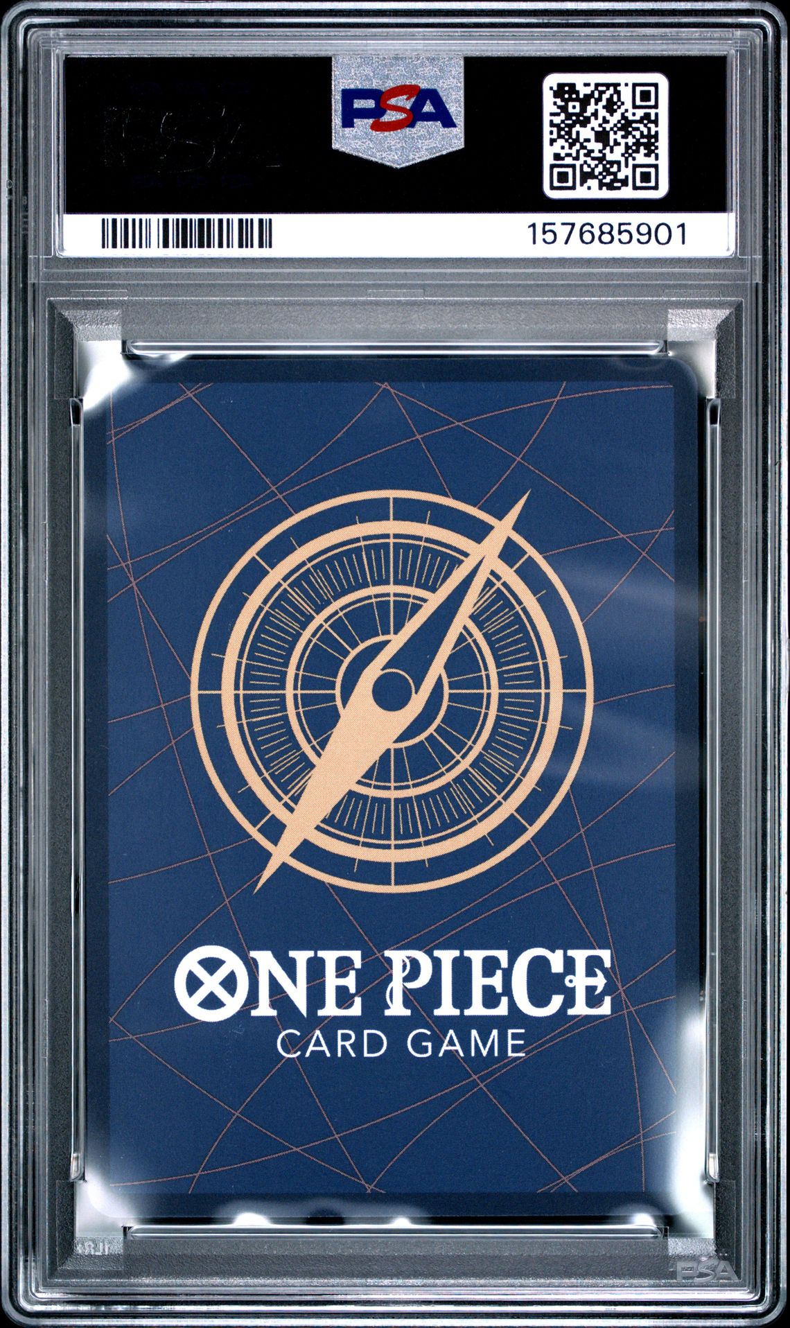 2025 One Piece Promos Koby #092 (Op12 Release Event-Winner) Gem Mt 10 back view - PSA certificate #157685901