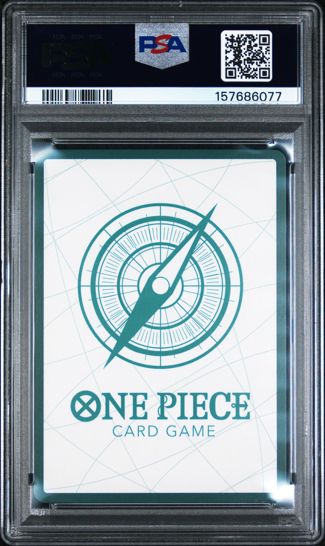 2025 One Piece Op13-Carrying On His Will Don!! Card (Alternate Art-Gold) Gem Mt 10 back view - PSA certificate #157686077
