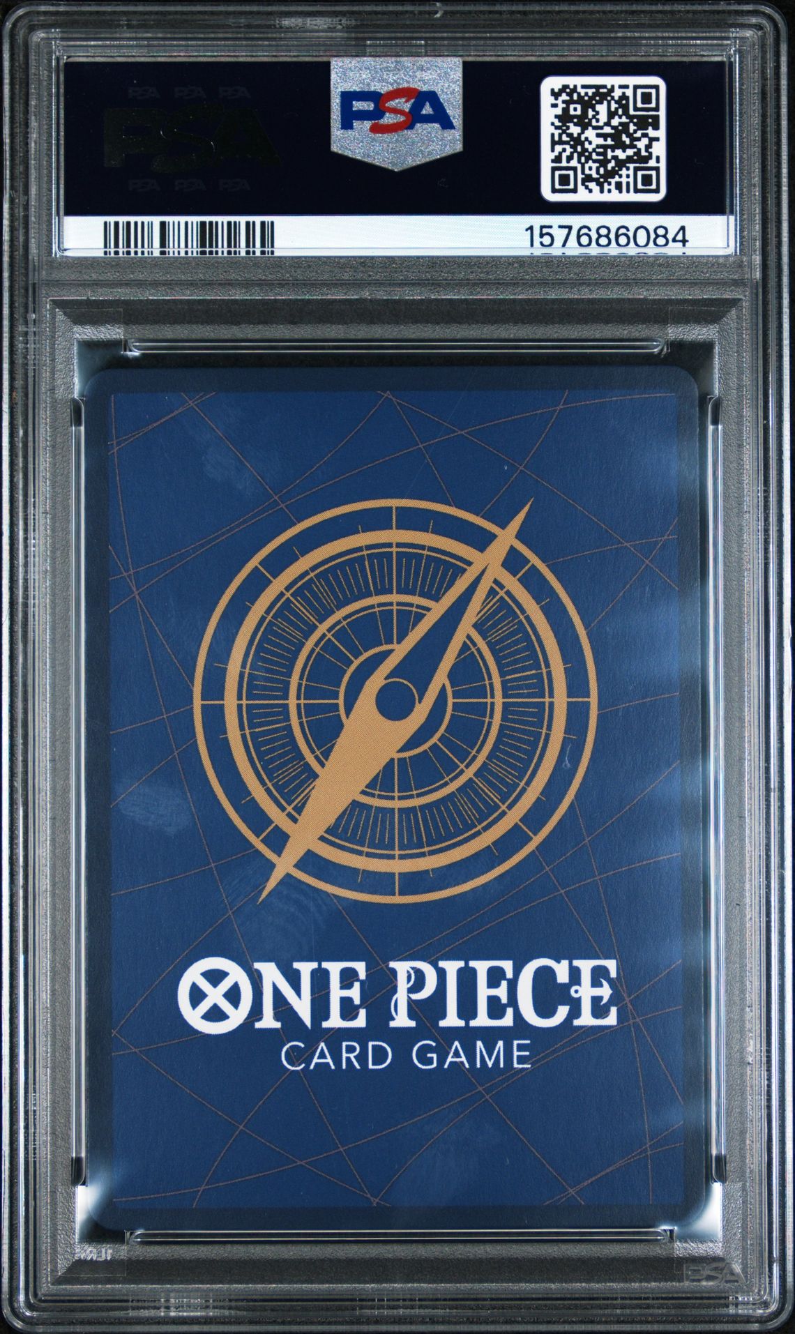 2023 ONE PIECE OP05-AWAKENING OF THE NEW ERA MONKEY D. LUFFY 1ST ANNIVERSARY 012 GEM MT 10 back
