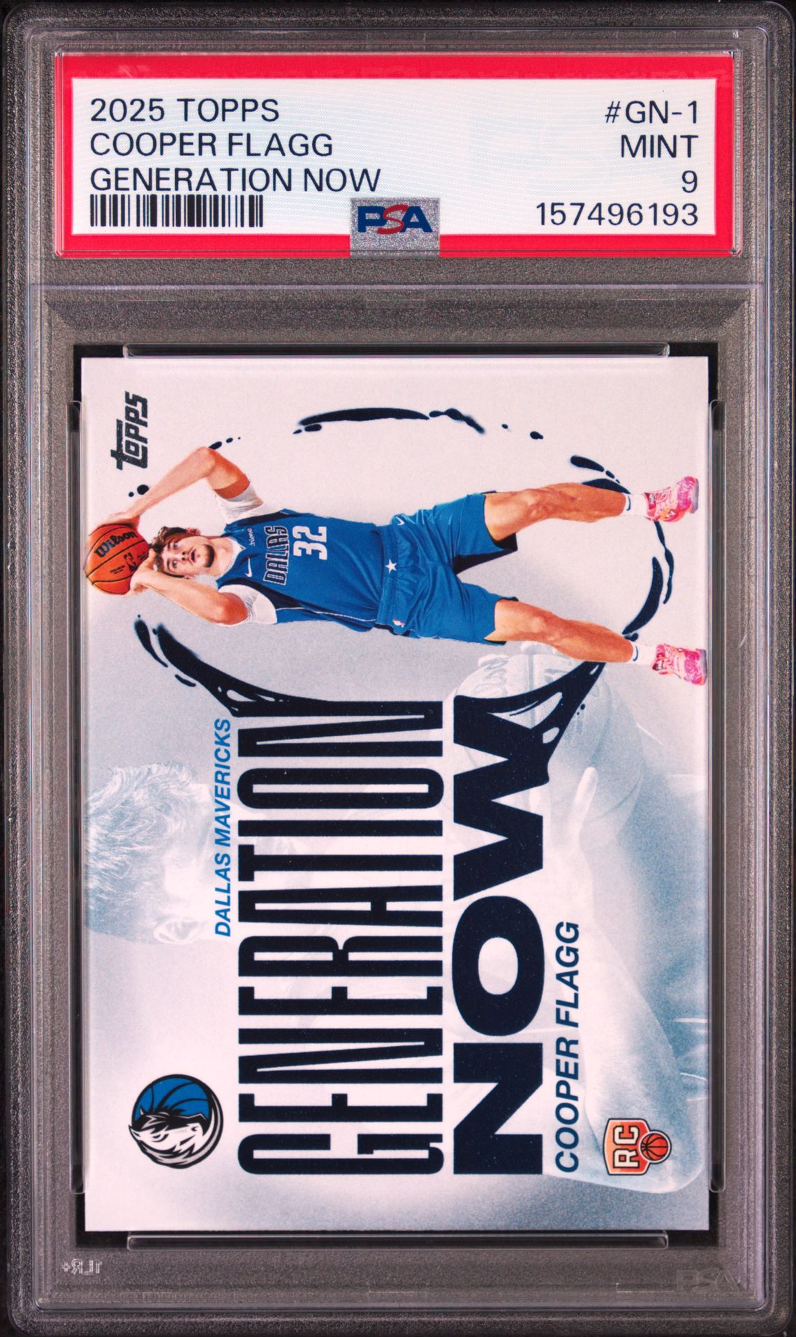 2025 Topps Generation Now Cooper Flagg #Gn-1 Mint 9 front