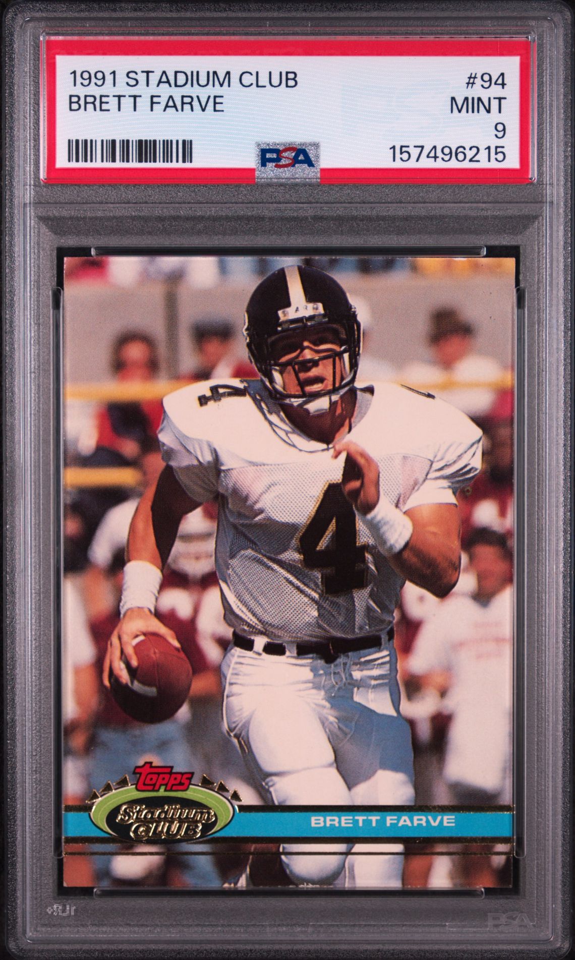 1991 Stadium Club Brett Farve #94 Mint 9 front