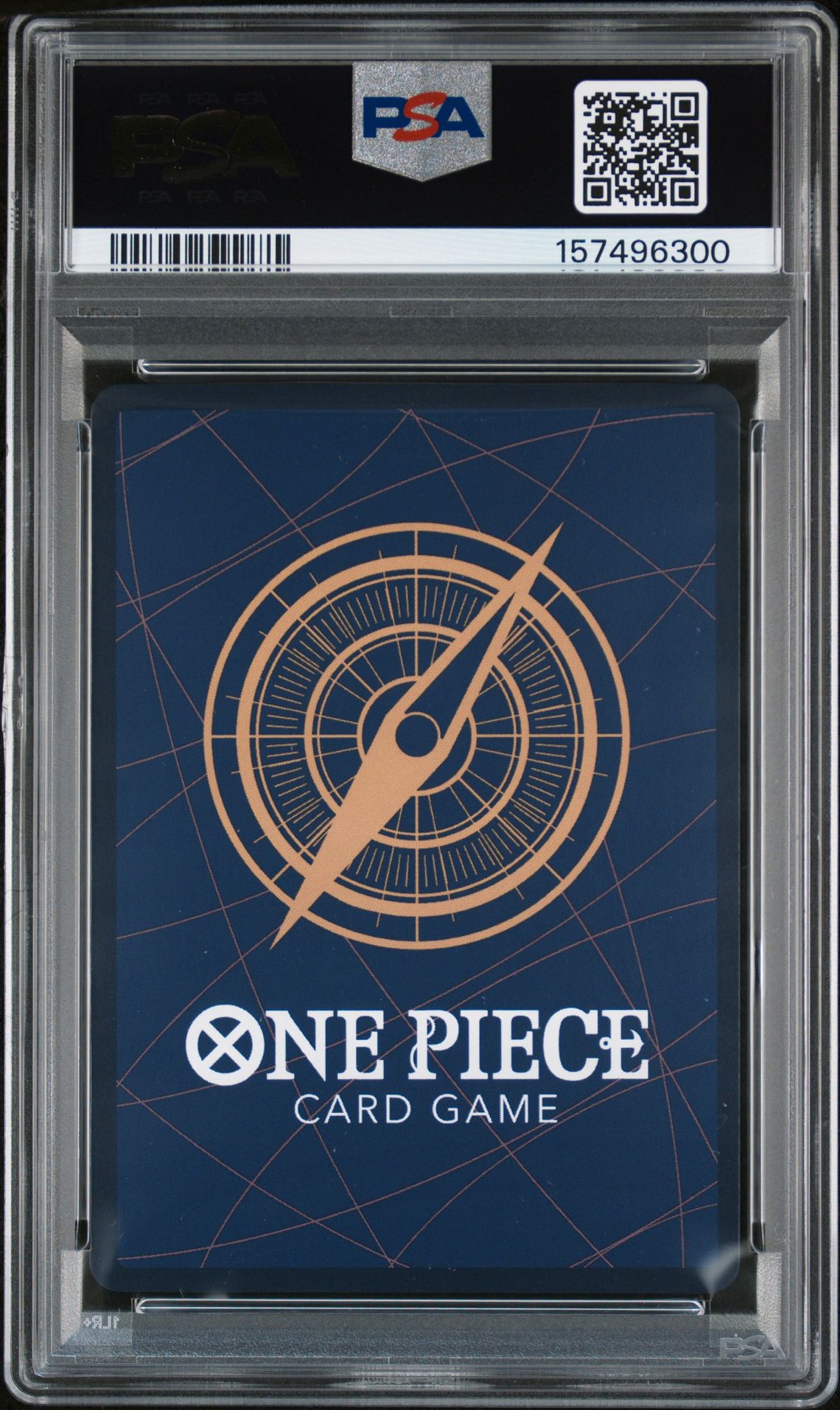 2025 One Piece Op11-A Fist Of Divine Speed Monkey D. Luffy #118 (Manga Alternate Art) Gem Mt 10 back