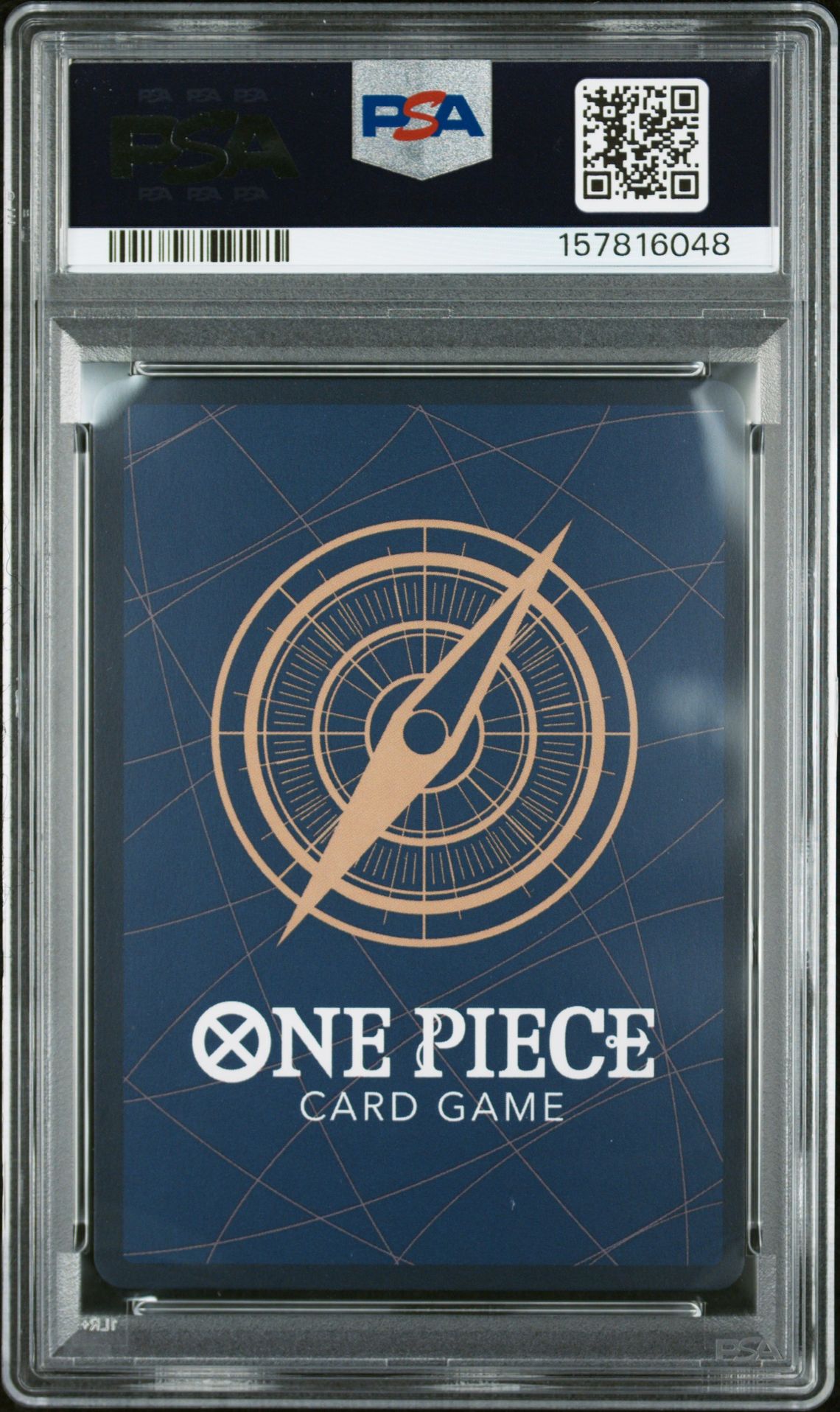 2026 One Piece Promos Monkey D. Luffy #055 (Coll Basketball: Us Voyage) Gem Mt 10 back view - PSA certificate #157816048