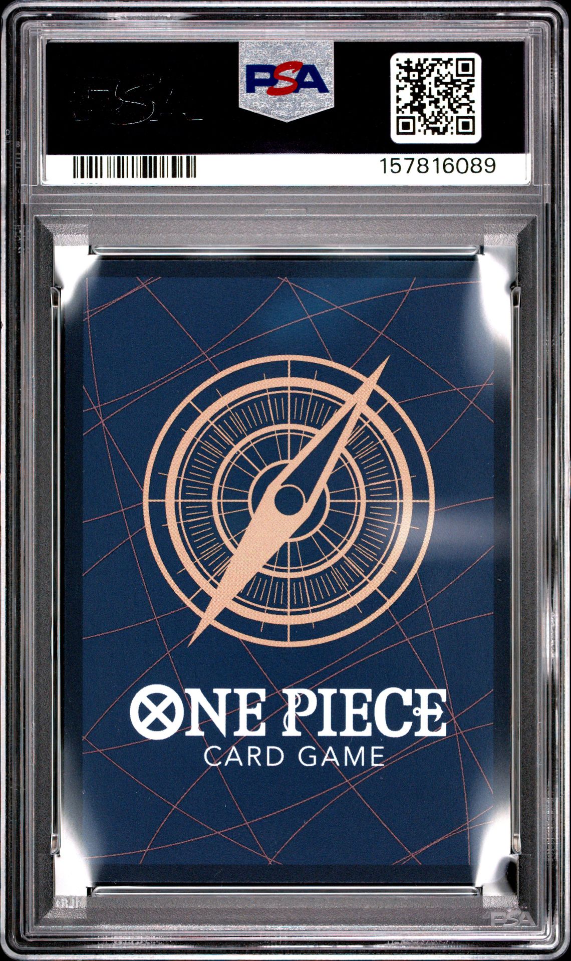 2026 One Piece Op14-Eb04-The Azure Sea's Seven Nami #031 (Alternate Art) Gem Mt 10 back view - PSA certificate #157816089