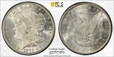1879-S $1 MS65
