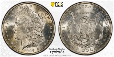 1899-S $1 MS62