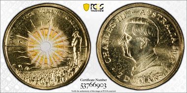 2026-C $2 Dawn Service AlBr Colorized MS68