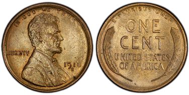1918-S 1C MS63BN