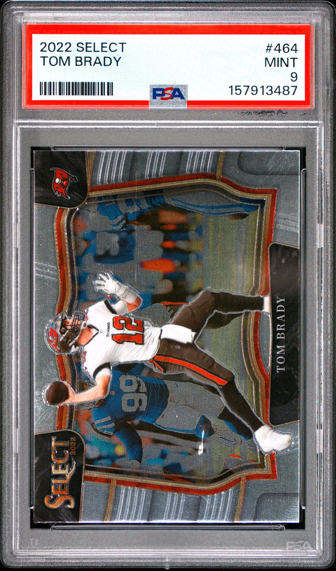 2022 Panini Select Tom Brady #464 Mint 9 front