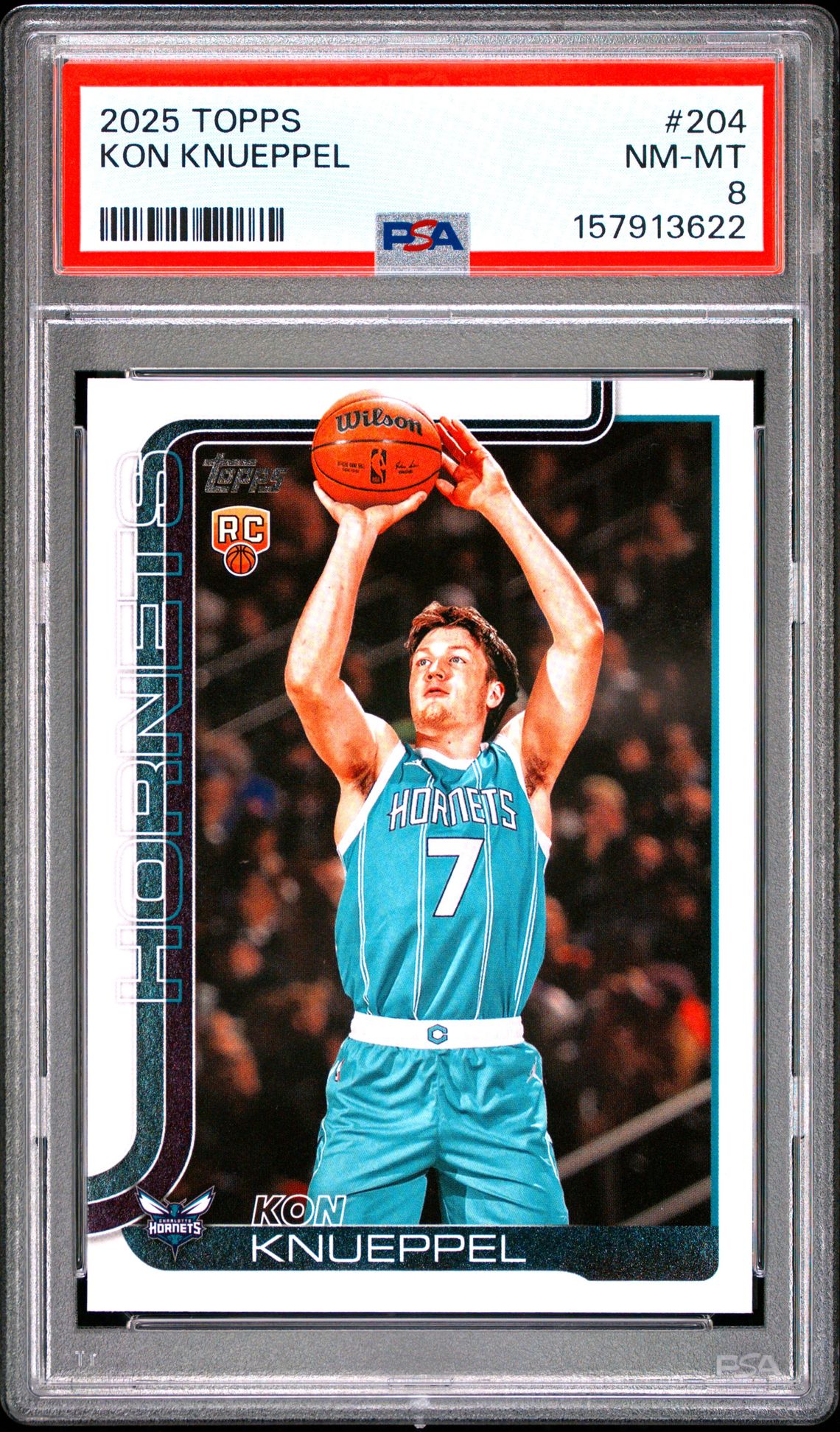 2025 Topps Kon Knueppel #204 Nm-Mt 8 front