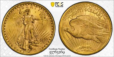 1922 $20 MS64