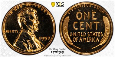 1957 1C PR66RD