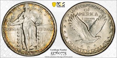 1930-S 25C AU58