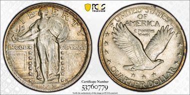 1923 25C AU55