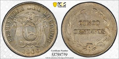 1909-H 5C MS62