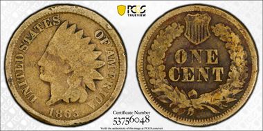 1863 1C N1