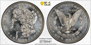 1880-O $1 N1