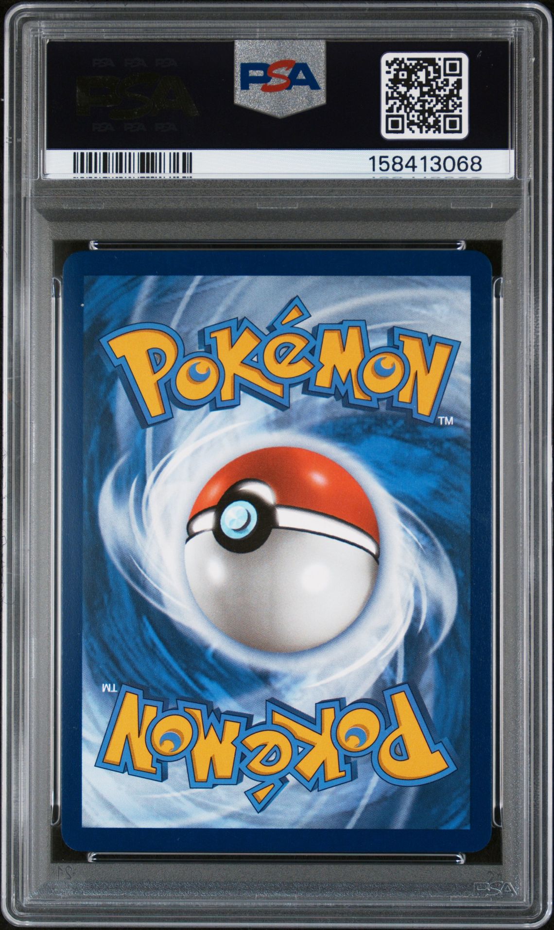 2025 Pokemon Dri En-Destined Rivals Rocket's Mewtwo Ex #231 (Special Illustration Rare) Gem Mt 10 back view - PSA certificate #158413068