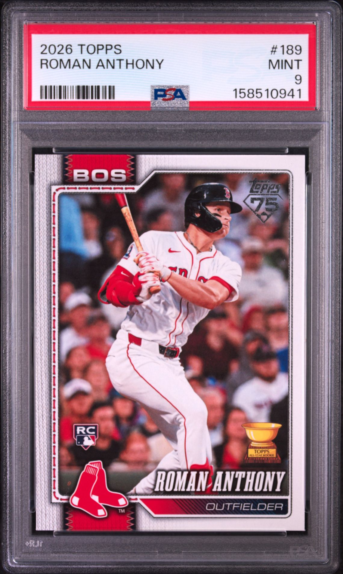 2026 Topps Roman Anthony #189 Mint 9 front