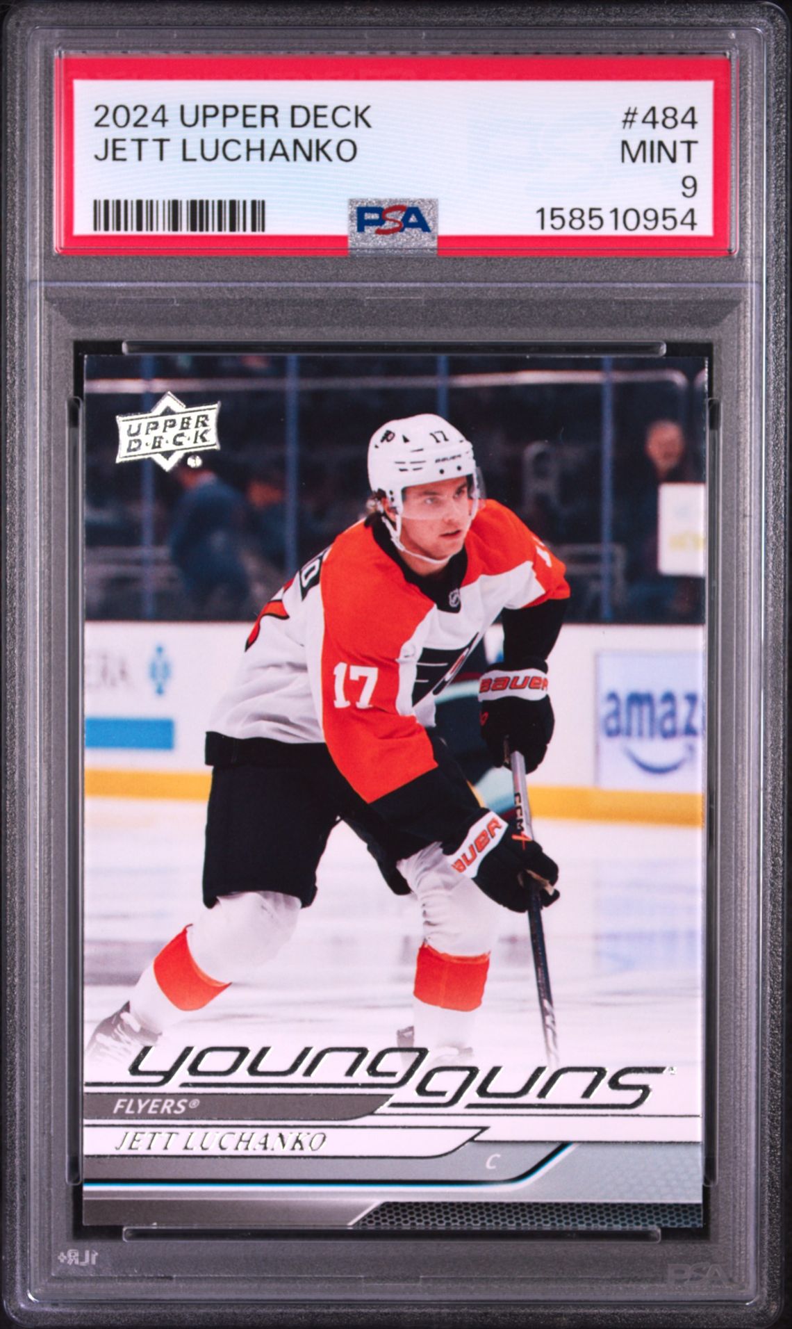 2024 Upper Deck Jett Luchanko #484 Mint 9 front