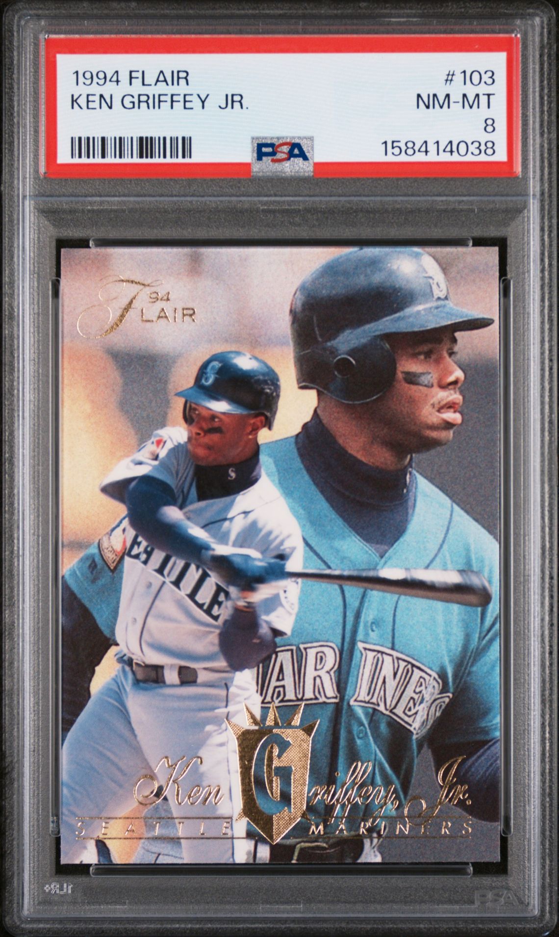 1994 Flair Ken Griffey Jr. #103 Nm-Mt 8 front