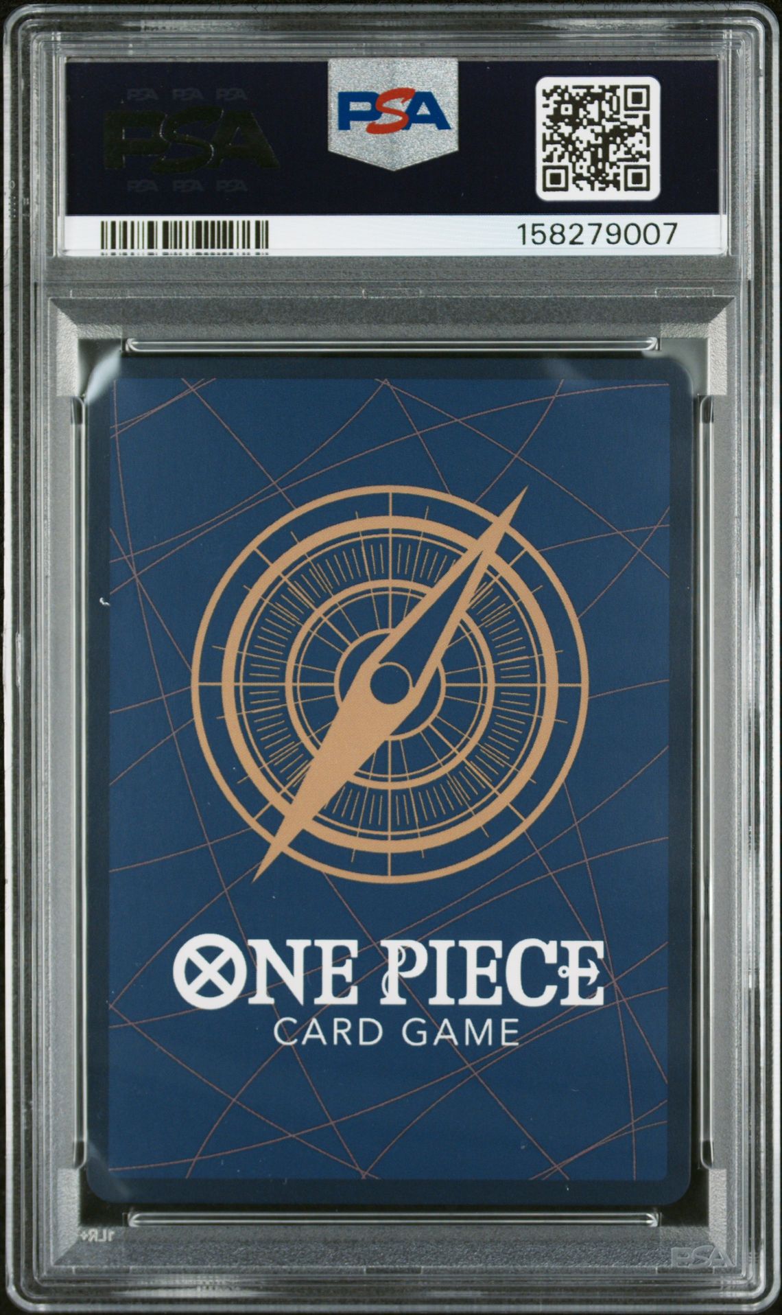 2022 One Piece Promos Monkey D. Luffy #006 (Winner Pack Vol.1) Gem Mt 10 back view - PSA certificate #158279007