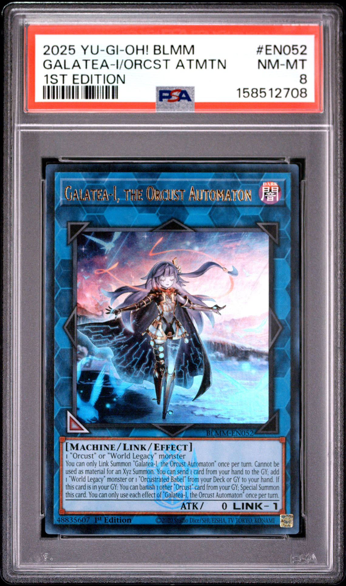 2025 Yu-Gi-Oh! Blmm-Battles Of Legend: Monster Mayhem Galatea-I/Orcst Atmtn #En052 (1St Edition) Nm-Mt 8 front